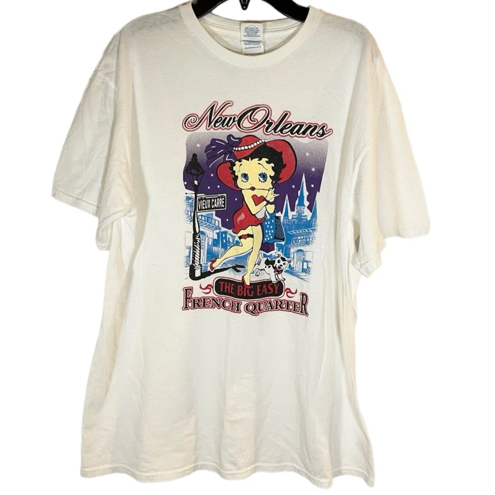 Vintage Betty Boop Printed Tee